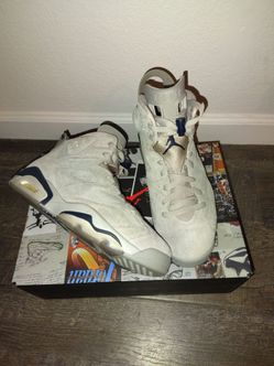 Air Jordan 6 High-Top Sneakers 'Georgetown'