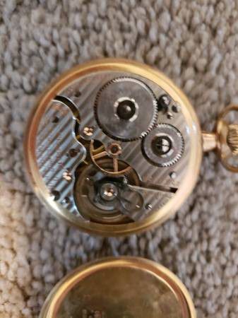 Over 100 year old Hamilton 990 railroad pocket watch great shape