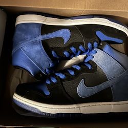 NEW 2014 NIKE SB DUNK HIGH “J-Pack Royal” Sz8
