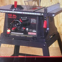 UNOPENED BOX Craftsman 10” Table Saw - NEW