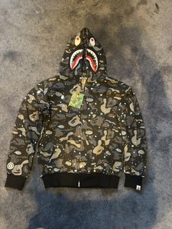 Dark Grey Bape Zip Up