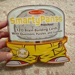 Smart Pants Preschool Brain Building Cards 