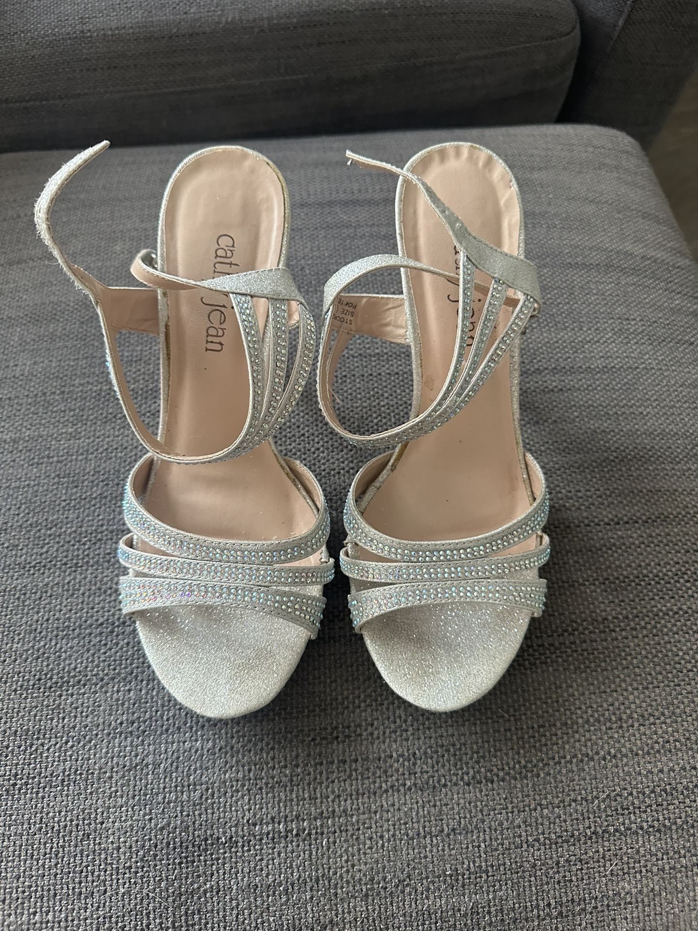 Cathy Jean Wedding Heels - Size 9