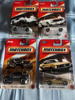 Matchbox Die-Cast Cars Set of 4