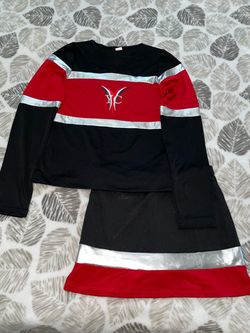 Girl 8-10 cheerleading uniform costume