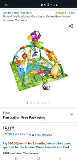 Brand New Fisher Price Baby Gym