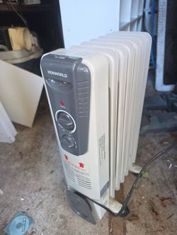 Radiant oil personal heater.. price is firm
