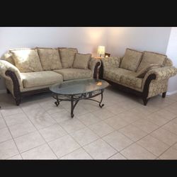 Sofa Set Living Traditional 