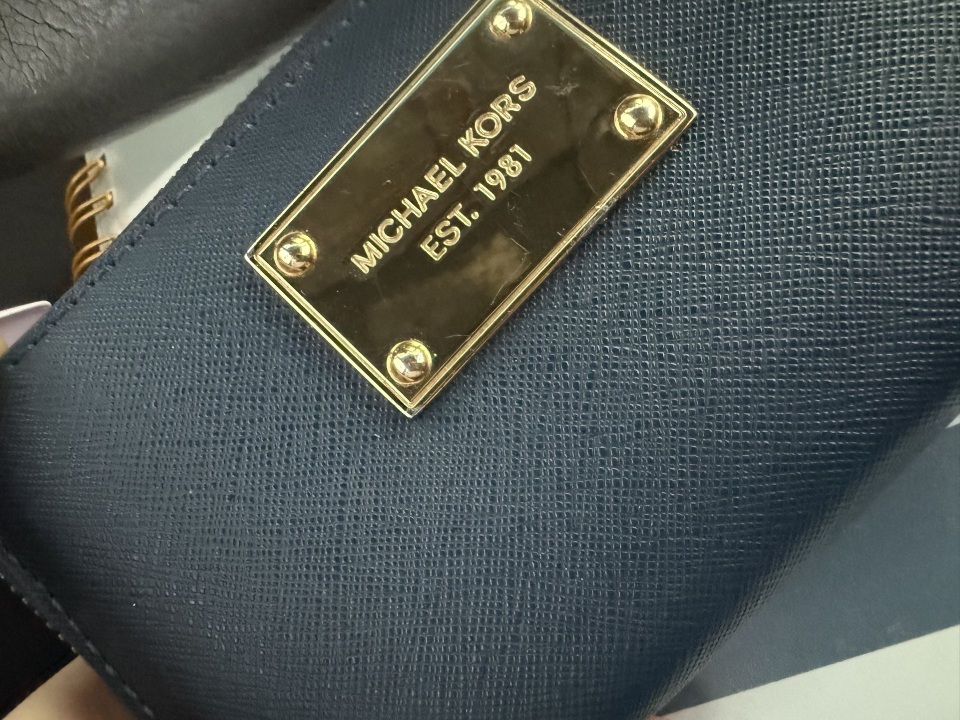 Michael Kors Navy Wallet