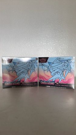 Chaos Rising Pokemon Center Edition Elite Trainer Box