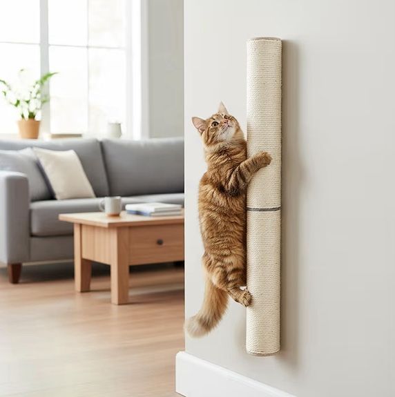 Wall Mounted Cat Scratcher, 24" - New!
