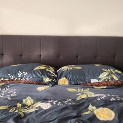 Upholstered Queen bed Frame 