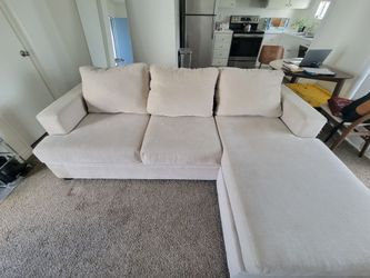 Sand Beige Sectional Couch from Living Spaces