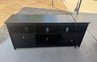 Black TV Stand for room or living room /