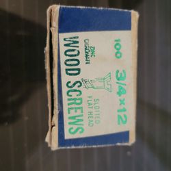 Wood Screws Flat Heads