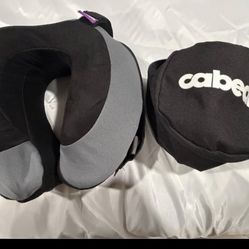 Cabeau Travel Pillow- Black/Silver