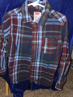 Levi's long sleeve shirt size 5T