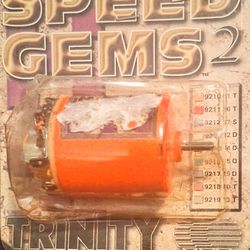 Vintage Trinity Speed Gems 2 Topaz 11 Triple RC Motor #9210 – New Sealed – Made in Japan