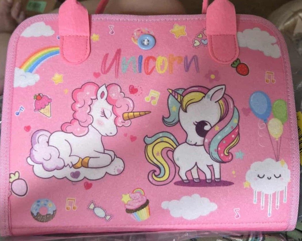 New Exorany Busy Board Montessori Toys , Pink 