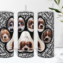 Pet Love 20oz Stainless Steel Tumbler w/ Lid & Straw 