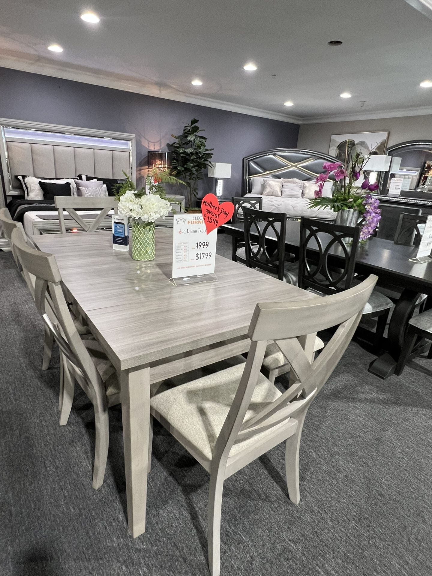 6 Pc Dining Table 🎉🎉🎉