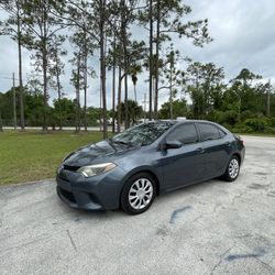 2014 TOYOTA COROLLA

WORK PERFECT
LOW PRICE

186k Miles
Backup Camera
Clean Title
Impeccable Interior
Automatic
Cold A/C Unit

407-799-1171
ORLANDO FL