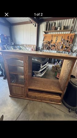 Oak Cabinet