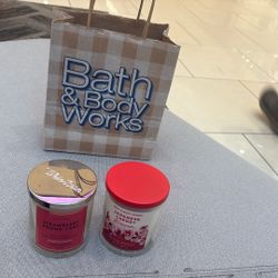 Brand New Candles Fresh From Bbw  $$$$$$$$