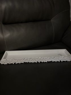 White shelf