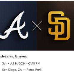 Padres Vs. Braves