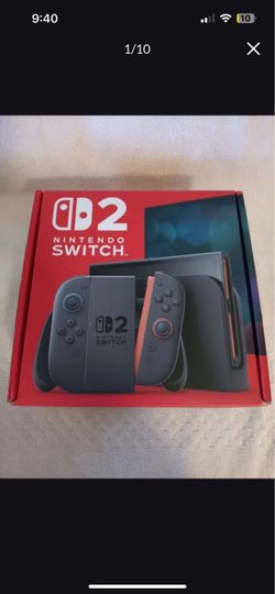 Nintendo switch w/ Mario Kart World & extra 2 controllers