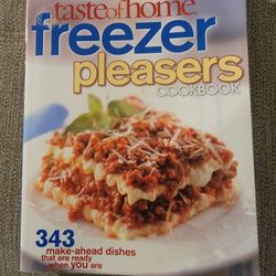 Vintage 2009 Taste Of Home Freezer Pleasers Recipes Cookbook Paperback