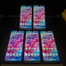 Lot of 5 Cloud Mobile Stratus C8 Smartphones - 32GB - Unlocked