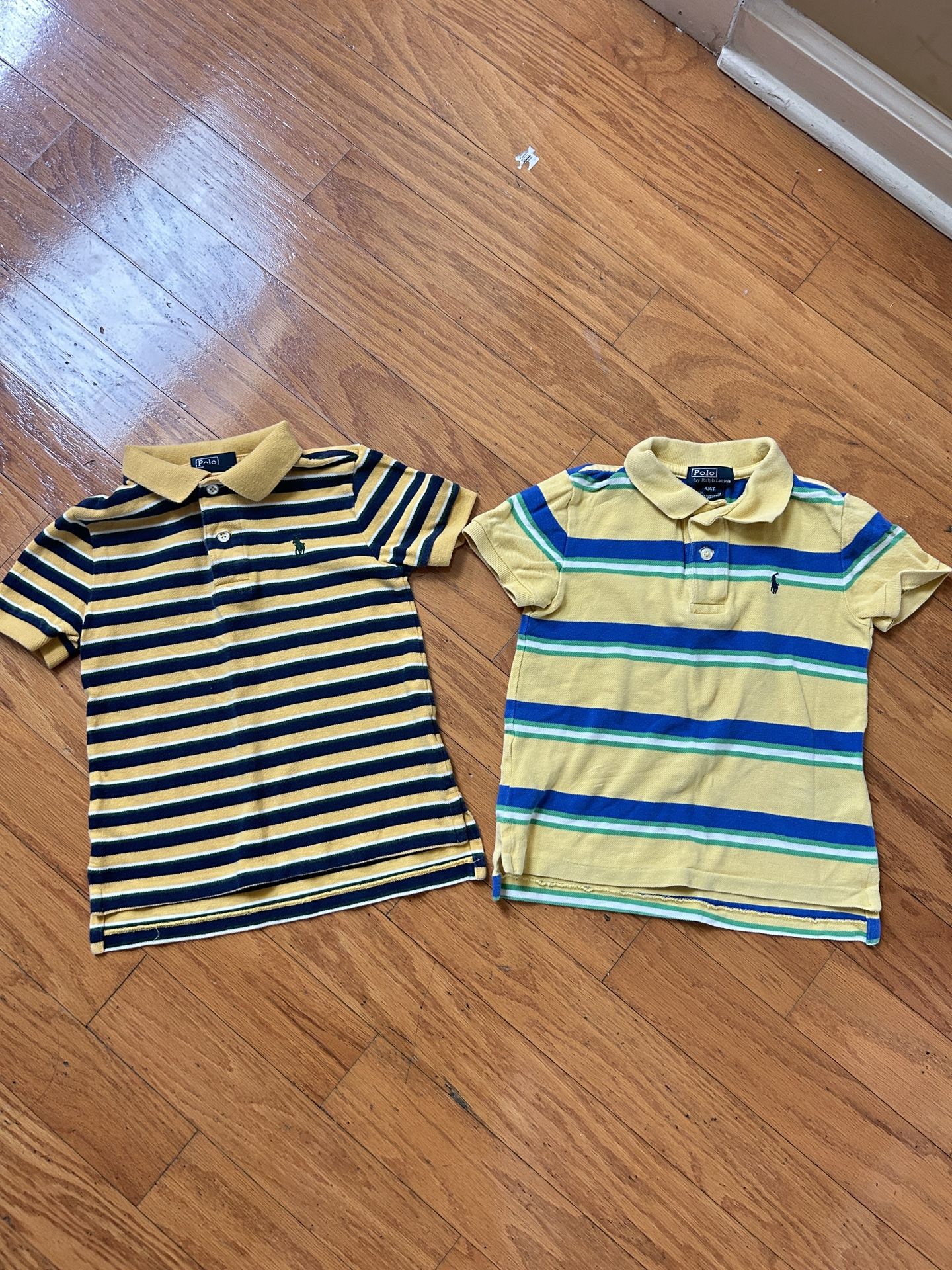 EUC boys Polo Ralph Lauren polo shirt 2 pack size 4T 