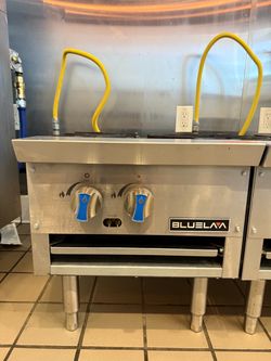 Blue Lava BLSP1-L Commercial Natural Gas Stock Pot Burner – 80,000 BTU