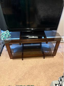 Glass Tv Stand