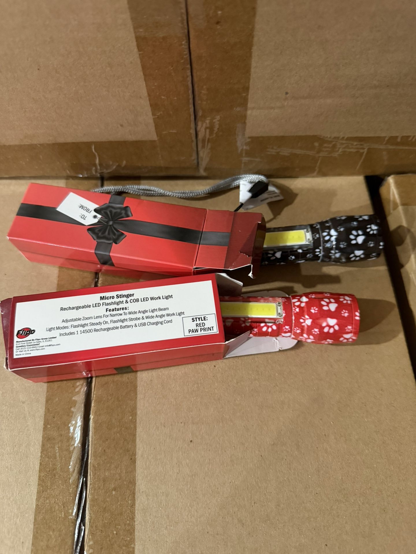 Great Christmas, Stocking Stuffer )Micro Stinger Rechargeable LED Flashlight