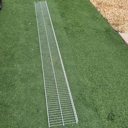 Steel Ventilated Wardrobe Wall Mounted Wire Shelf