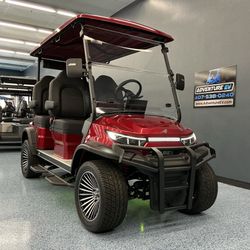 Aries EV golf cart 4 forward