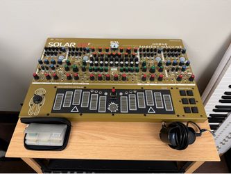 solar 42 elta music drone synthesizer analog piano