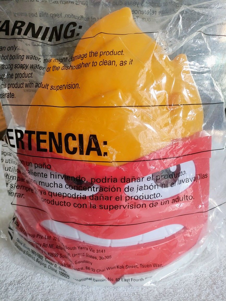 Disney Pixar Inside Out 2 ANGER Emotion Popcorn Bucket Fire Light Ups