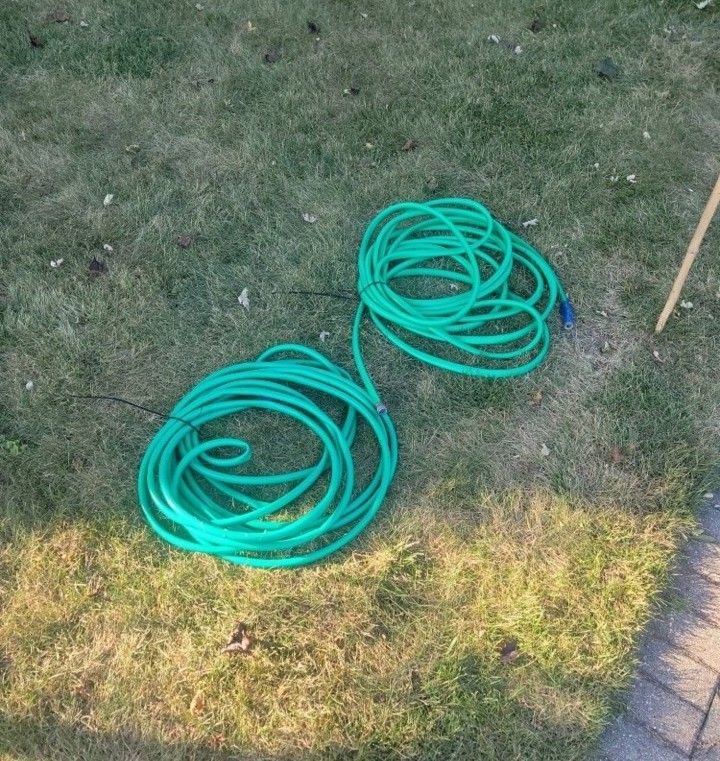 2 Apex 50 Ft Garden Hoses. Both For $25
