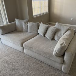 Sofa for Sale – Comfortable, Needs Cleaning