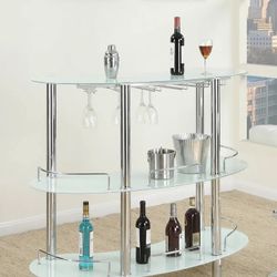 Bar stand Table Poundex Bar Table For Liquor 