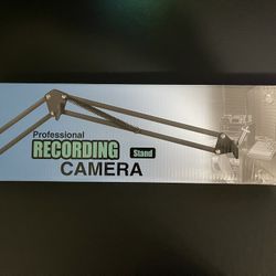 Professional Recording Camera Stand  Includes 6 inch LED Fill light