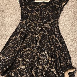 B DARLING BLACK SEQUIN DRESS 9/10 SZ 