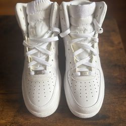 Nike Air Force 1 High '07 'Triple White' CW2290-111, SZ 8
