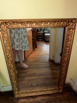 Gold Framed Mirror