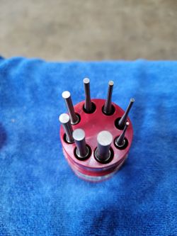 Starret Drive Pin Punch Set