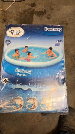 Pool bestway fast set  12”x30” alberca nueva